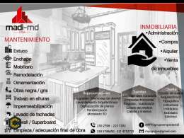 MANTENIMIENTO, TRAMITES, INMOBILIARIA