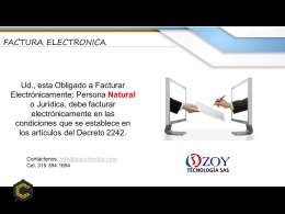 Servicio de Facturacion Electronica