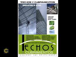 Fabricacion techos y cubrimientos y estructuras modulares, aulas y multifuncionales