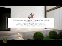 Pisos cerámicos y porcelanicos importados