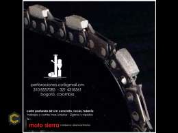 Moto Sierra - corte profundo hasta 60cm