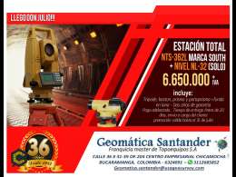 ÚLTIMOS 2 DÍAS DE PROMOCIONES EQUIPOS DE TOPOGRAFÍA Y DE CONSTRUCCIÓN