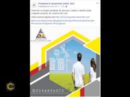 Servicio de: diseño, remodelaciones, acabados, sistema eléctrico entre otros.