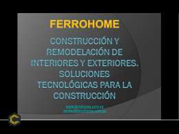 Construccion y Remodelacion