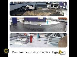 NUESTRO PORTAFOLIO: Mantenimiento de cubiertas