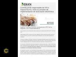 No deje para lo ultimo, le compartimos una de las plataformas autorizadas por la DIAN. Informes al Cel. *****.