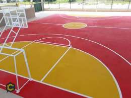 Pintura de canchas deportivas