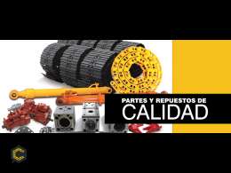 TREN DE RODAJE PARA EXCAVADORAS