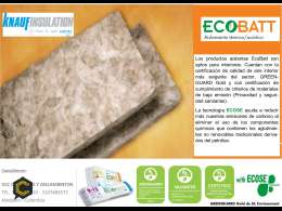 AISLAMIENTO TERMICO Y ACUSTICO ECOBATT