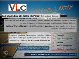 MUCHOS INSTALAN TEJAS METALICAS, PERO SABEN GARANTIZAR LA DURABILIDAD?
