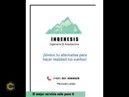 Ingenesis ingenieria y arquitectura