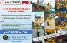 Curso Coordinador para Trabajo en Altura