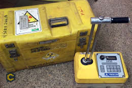 Toma de densidades con Densimetro Nuclear