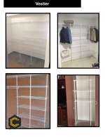 Closet Estanteria Bodega Deposito Repisa Aseo Cocina Rejilla Plastificada Organizador Ganaespacio