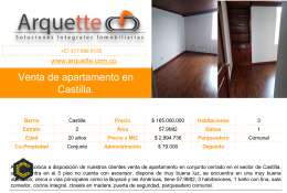 Venta de apartamento en Castilla