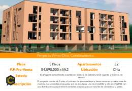 Venta de proyecto en Chia.