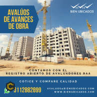 Avalúos de avances de obra