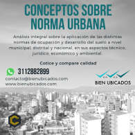 Conceptos sobre norma urbana