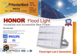 REFLECTORES LED DE ALTA POTENCIA .