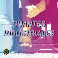 GUANTES INDUSTRIALES EN CUERO Y CARNAZA PARA TRABAJO PESADO