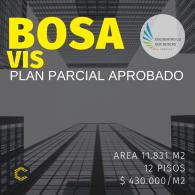 Lote para uso vivienda VIS. Plan Parcial Edén El Descanso adoptado. Listo para escriturar con impuestos pagados.