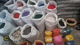 Venta al por mayor y al detal de arenas de colores en BOGOTA D.C. Contactanos www.finosygranitos.com precios increibles!!