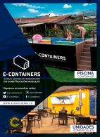 Piscinas y Espacios comerciales fabricados en contenedores