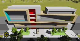 Profesional en Arquitectura. Diseño en Esquema Básico Edificación de Uso Mixto.