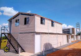 Sistemas constructivos modulares- Oficinas-Campamentos- estructuras metalicas.