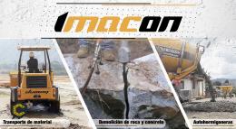 En Imacon comercializamos equipos para la construcción y minería