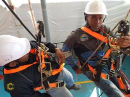 CURSO - ENTRENAMIENTO BASICO, REENTRENAMIENTO, AVANZADO Y COORDINADOR PARA TRABAJO EN ALTURAS,  PISTA CERTIFICADA