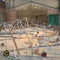 ofrecemos montaje y desmontaje de estructuras metálicas