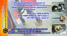 Suministro Elemenos de Protección Contra Caídas