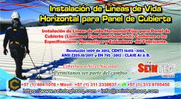 Suministro, Venta e Instalación de Lineas de Vida Horinzontal
