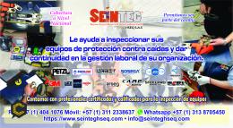 Servicios de Inspección de Equipos para Protección Contra Caídas