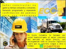 VENTA DE CONCRETO  CERTIFICADO Y ALQUILER DE EQUIPO DE BOMBEO