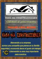 Somos una compañía lista para cumplir tus sueños KASA-MA CONSTRUCCIÓNES