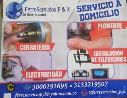 Servicios Cerrajeria, plomeria, electricidad