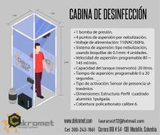 cabinas de desinfección