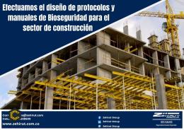 ofrecimientos servicios en Protocolos de Bioseguridad y equipos de medición.