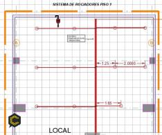 Servicio de diseño, asesoría y supervisión técnica para sistemas de extinción contra incendios.
