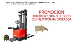 PROMOCION DEL MES  APILADOR  ELECTRICO