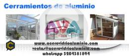 Puertas Ventanas en aluminio y vidrio