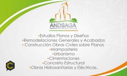 Ofrecemos nuestros servicios en construcción de obras civiles, control de obras, estudios y diseños.