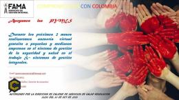 FAMA SERVICIOS DE GESTIÓN INTEGRAL apoya el sistema de gestión de seguridad y salud en el trabajo