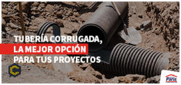 Tubería corrugada, ¿Cuáles son sus ventajas y características?