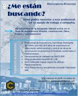 ¡Hola a todos! Me encuentro en la búsqueda activa de empleo en el sector de Arquitectura y construcción.
