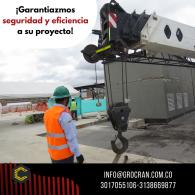 Alquiler de camión grúas a nivel nacional con alta tecnología