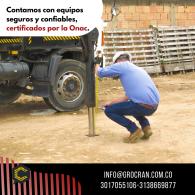 Alquiler de camión grúas a nivel nacional con alta tecnología