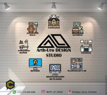 Diseños arquitectónicos interiores y exteriores.
